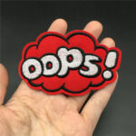 iron on patches for clothing embroidered woven