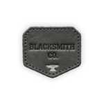 black rugged leather patches