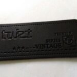 premium quality sleek waterproof black leather patch for jeans 578